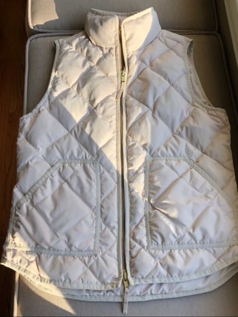 J Crew Quilted Vest Small
